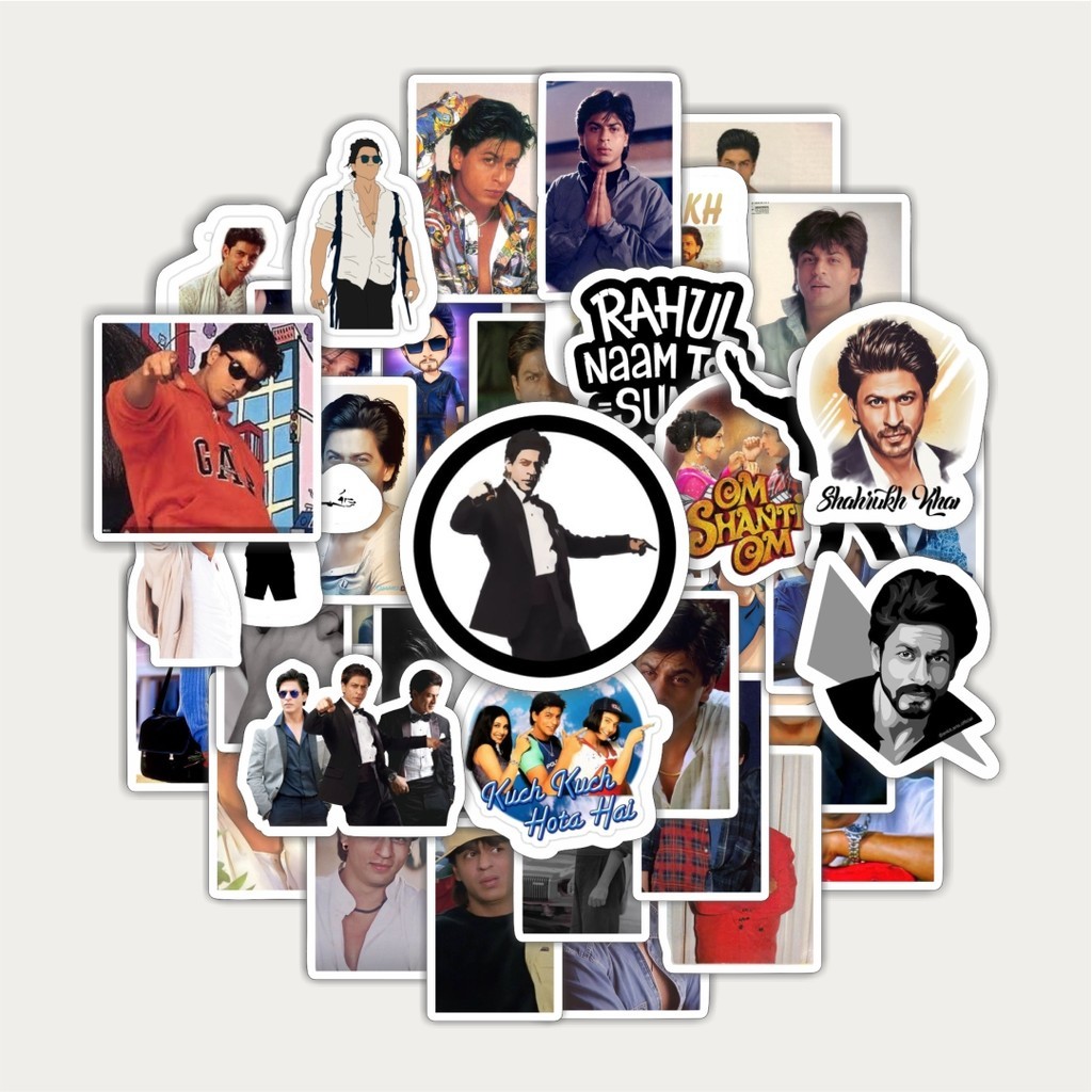 

Sticker Pack Stiker Shah Rukh Khan | Sticker TUMBLR | Stiker LAPTOP KOPER HELM