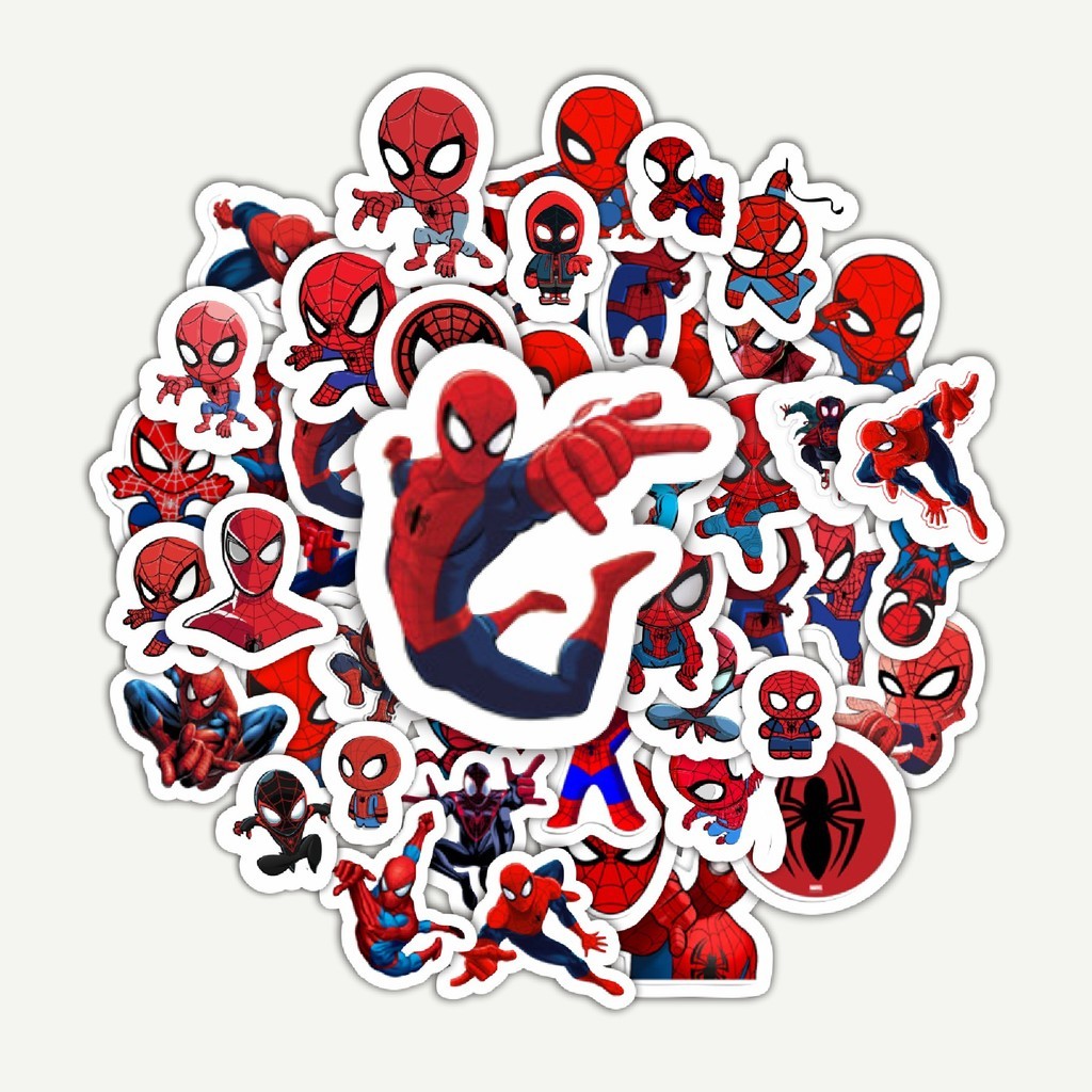 

Sticker Pack Stiker Marvel Spiderman | Sticker TUMBLR | Stiker LAPTOP KOPER HELM