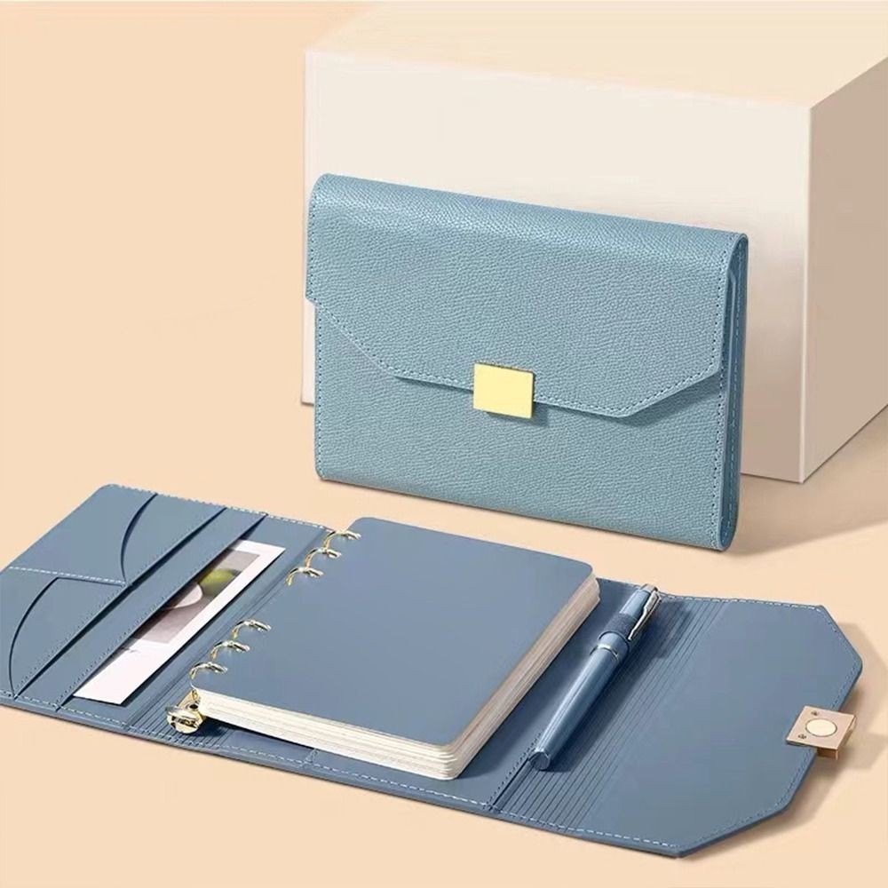 

Journal Agenda Planner A5 A6 Binder Notebook Paper Cover Organizer Diary Notepad Loose Leaf Notepad Minimalism Taking Notes
