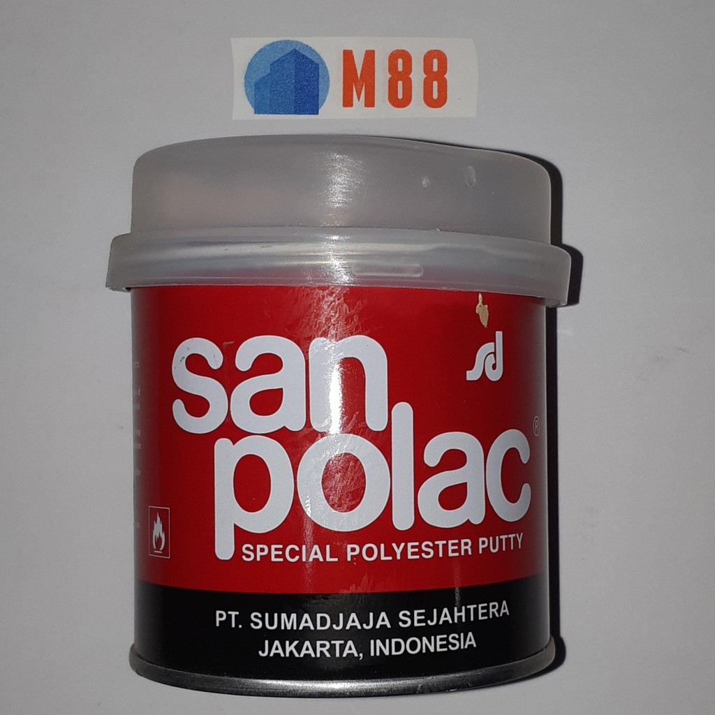 

Dempul San Polac 250 gr - Kayu Besi 1/4 kg