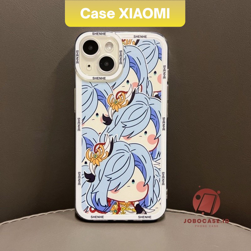 Case Redmi Premium Shenhe Genshin Impact  Redmi 12 13C 9C 10A 9A 12C 9T 11A 10 9 10C 9C NFC Note