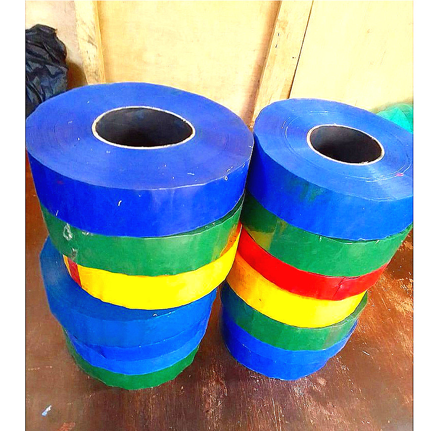 

lakban jumbo kiloan warna warni kg termurah glosir gudang lakban