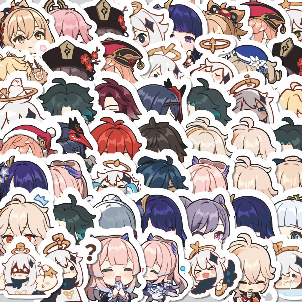 

Stiker Cutting Pack Sticker Anime Game Genshin Impact Sticker Isi 100Pcs Series Aesthetic Lucu Keren Untuk Koper Bahan Vynil