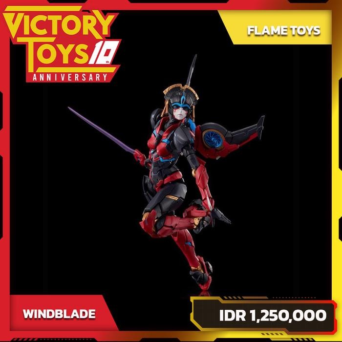 PROMOTRANSFORMERS FURAI MODEL WINDBLADE By Flame ToysREADY