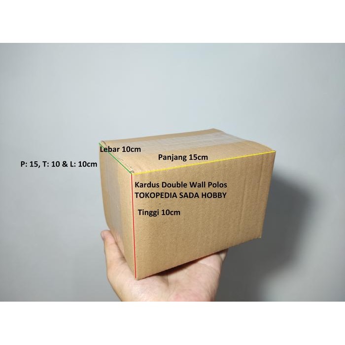 

IP3... Kardus Packing Kecil Ukuran 15*10*10 Doublewall Double Wall Cocok Miniscale 1/64 2ND