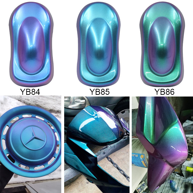 

Holographic Powder Chameleon Pigment Acrylic Paint Powder for Car Art Craft Nail Decoration 1g Holog