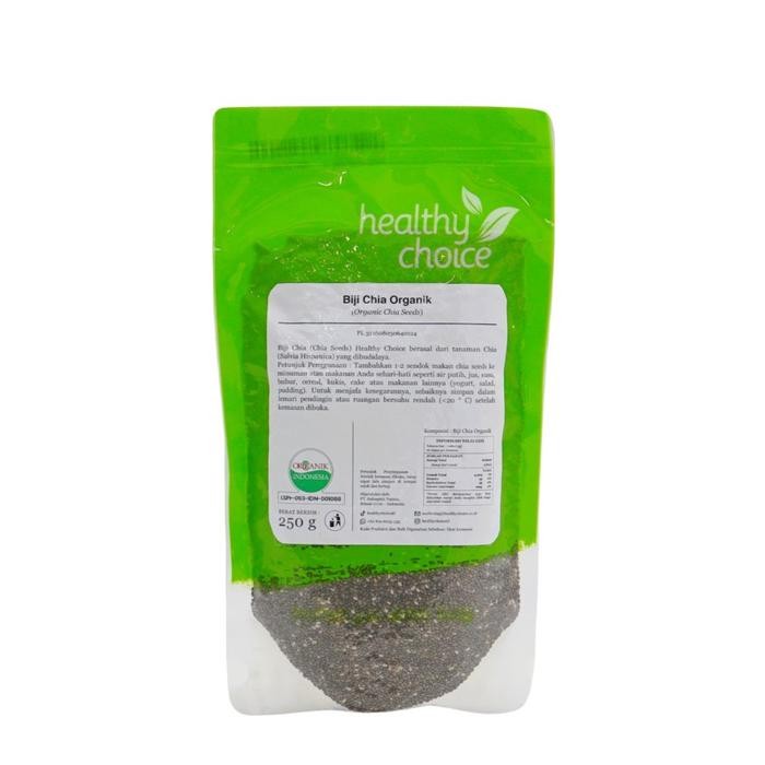 

Healthy Choice Chia Seeds Organik 250 gr (biji chia organik) Food