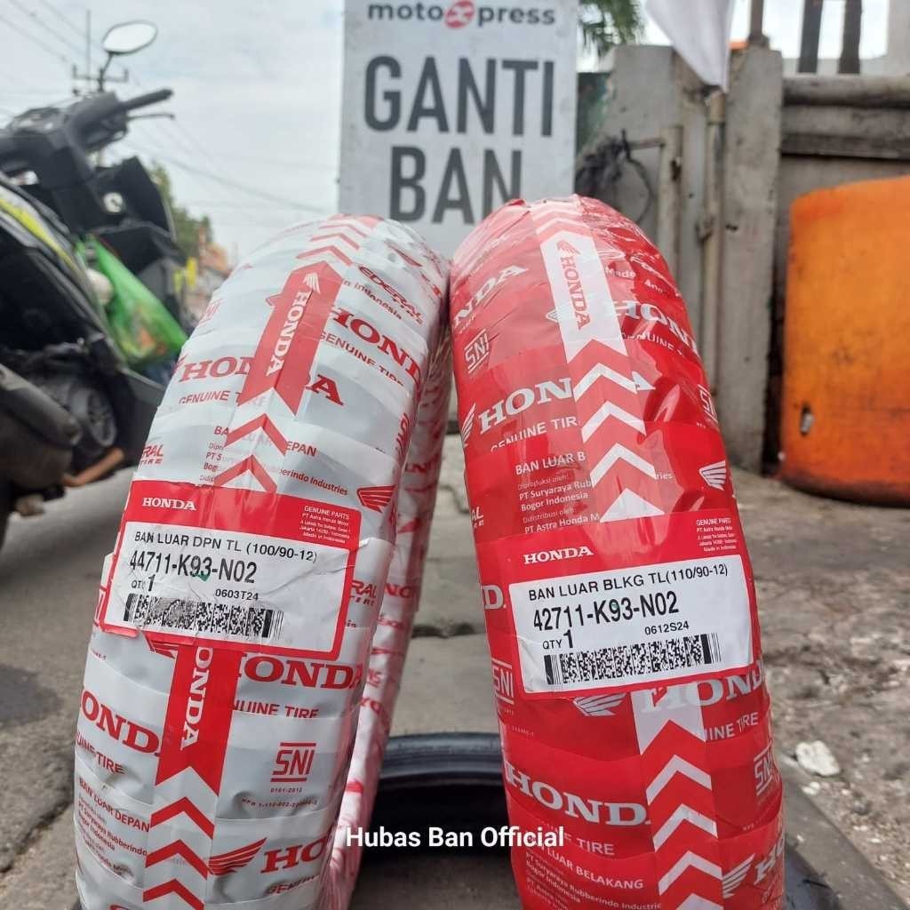 Ban Luar Tubeless Scoopy 100/90-12 K93 Federal Honda AHM