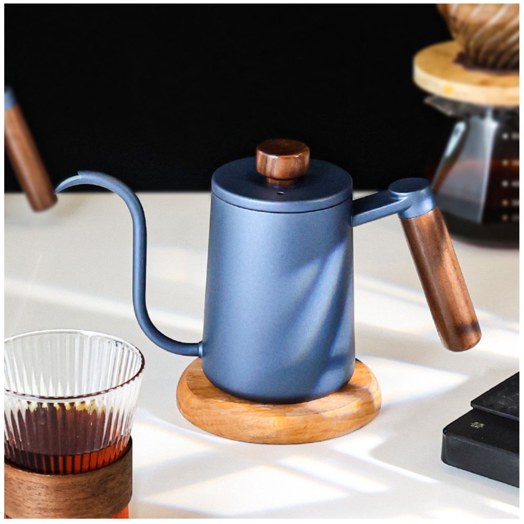 Coffee Pot Milk Frothing Pit er Jug Gooseneck Kettle Spout Stainless Steel Espresso Coffee Tea Milk 