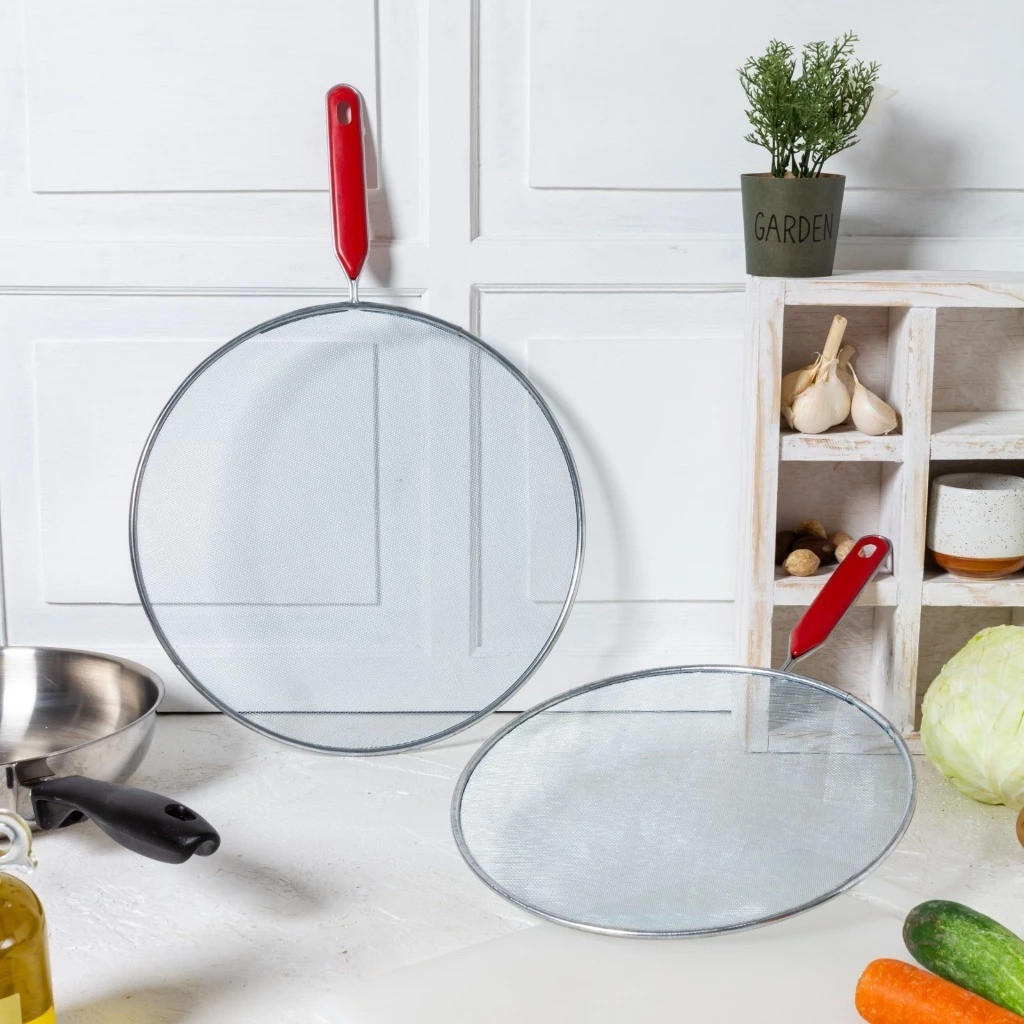 Saringan Pelindung Dari Percikan Minyak Goreng 29 cm Splatter Screen Splatter Screen COD