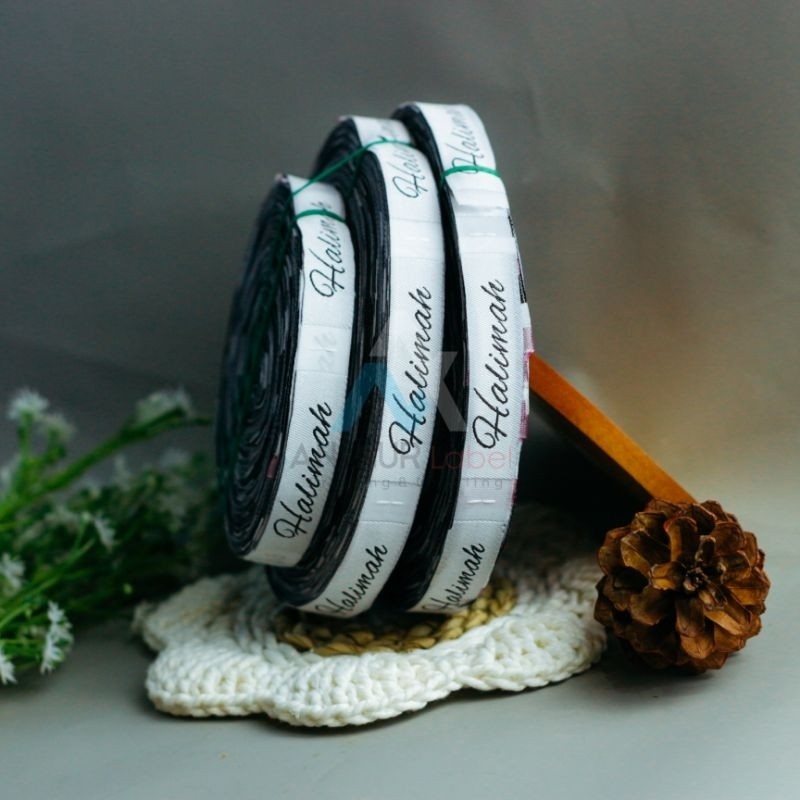 

wovendamaskr woven bordir custom free disign label bordir woven labels baju