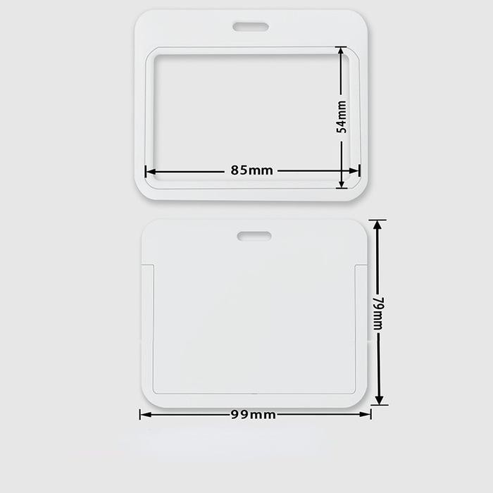 

Name Tag ID Card Badge Reel Holder / Gantungan Wadah Kartu Cute Sanrio - Kuromi