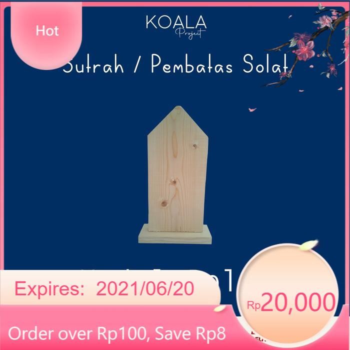 

SUTRAH SUTROH PEMBATAS SOLAT SHOLAT - KOALA PROJECT - POLOS LR17