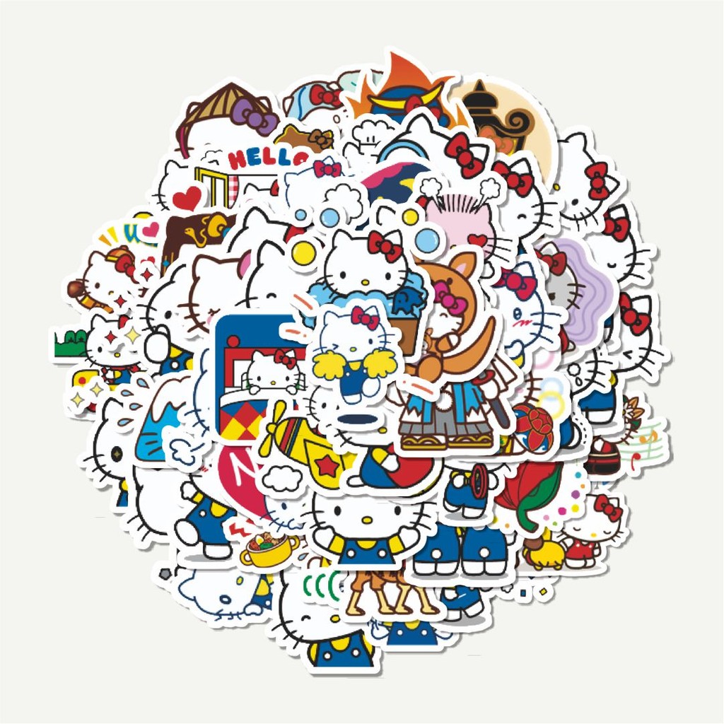 

Sticker Pack Stiker Kartun Hello Kitty V8 | Sticker TUMBLR | Stiker LAPTOP KOPER HELM