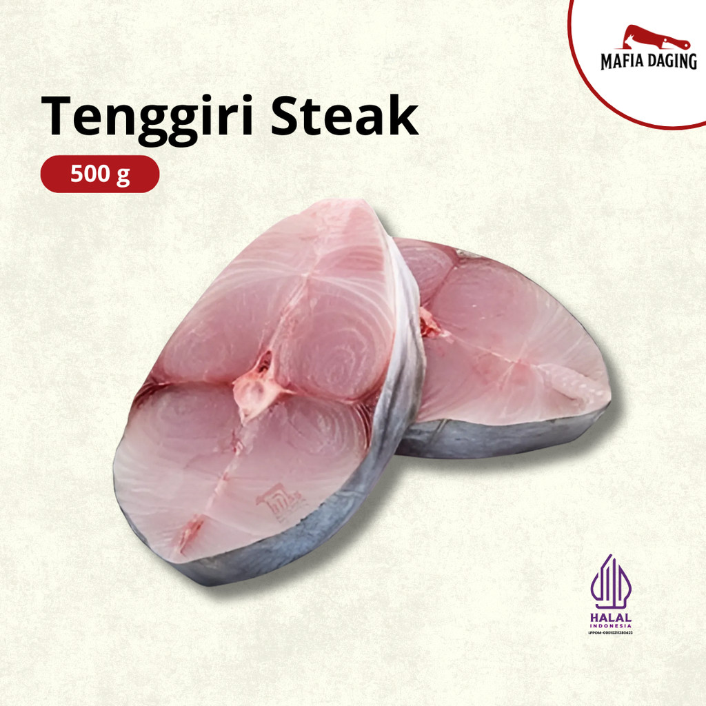 

[Mafia Daging] Ikan Tenggiri Potong Steak 500 g