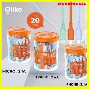 

[HWARTZ] OLIKE D306M KABEL DATA TYPE MICRO 2.1 A ISI 20 PCS READY GARANSI RESMI ORIGINAL LANGSUNG KIRIM