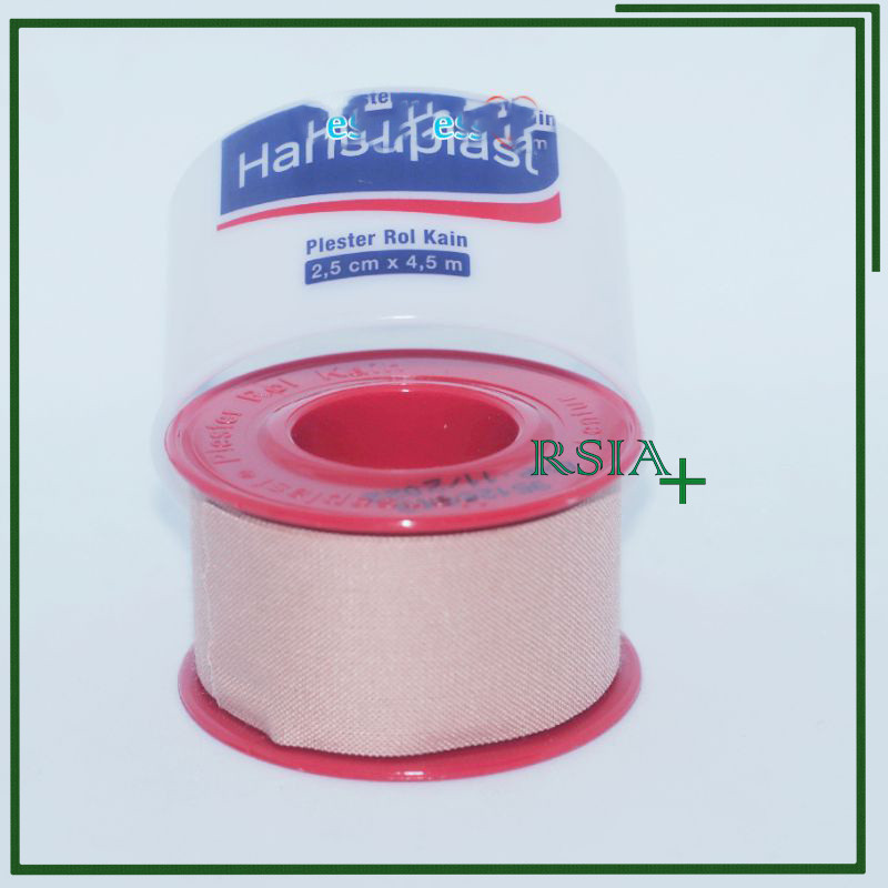 Hansaplast Rol 5m Hansaplast Roll Kain 2,5cmx4,5m Plester Hansaplast 2,5 x 4,5 /box RSIA