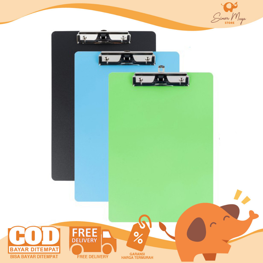 

Joyko Clip Board CLB-68 F4 / Clipboard Papan Jalan Alas Ujian Ukuran F4