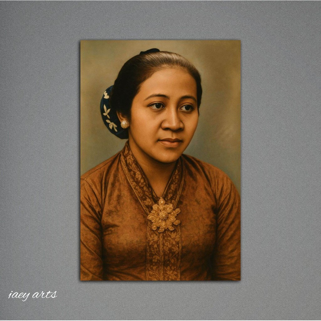 Poster RA Kartini Poster Pahlawan Ukuran A4
