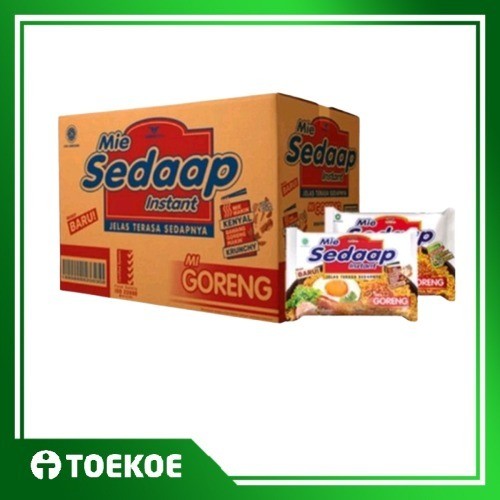 

TOEKOE Mie Sedaap Goreng 1 Dus isi 40pcs