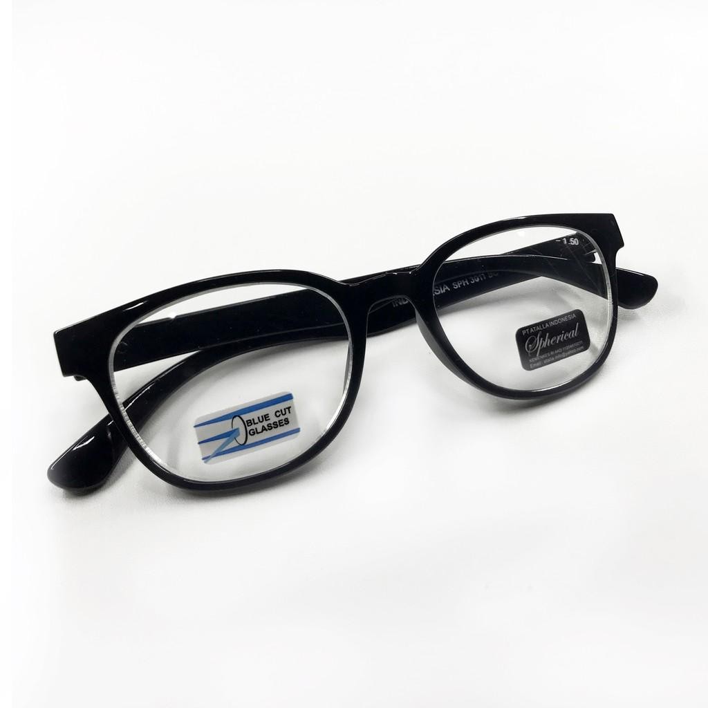 KACAMATA MINUS LENSA ANTI BLUERAY / KACAMATA RABUN DEKAT PRIA WANITA ORIGINAL - Bintang BARU ACC