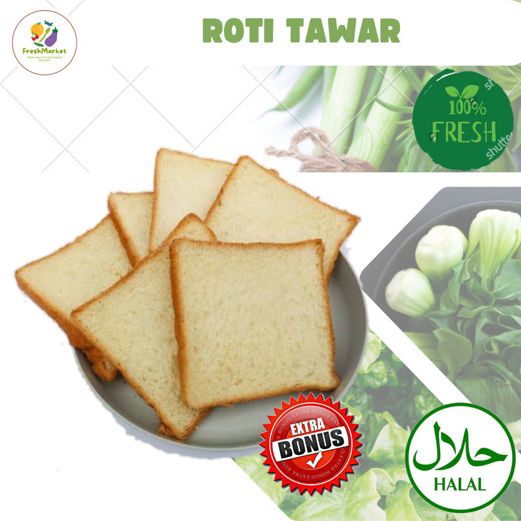 

Roti Tawar Fresh 1 Bungkus Sayurinstant