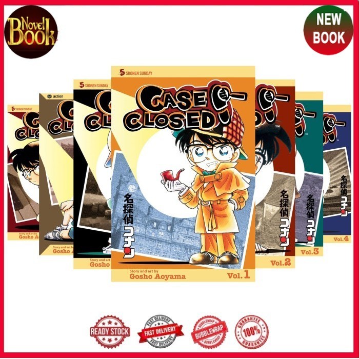 Detective Conan / Case Closed, (93 book series) ENGLISH - TokoNovelBook