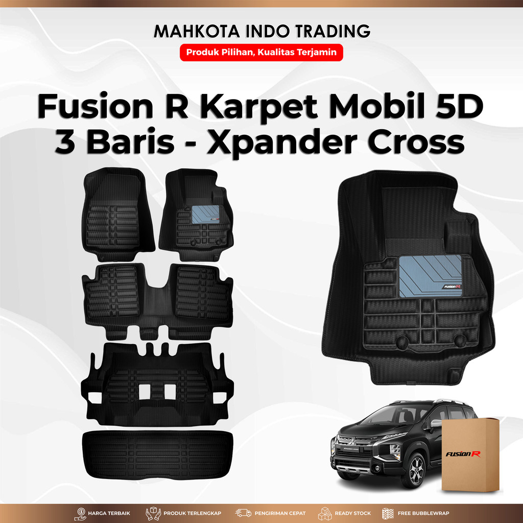 Fusion R Karpet Mobil 5D Xpander Cross  Premium
