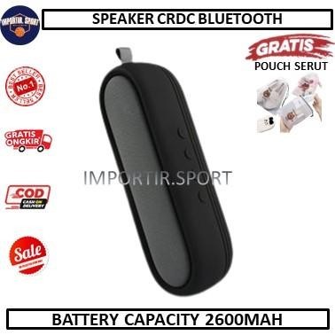 Speaker CRDC wireless - speaket bluetooth - speaker waterproof mini Jam Bass Telepon Pc