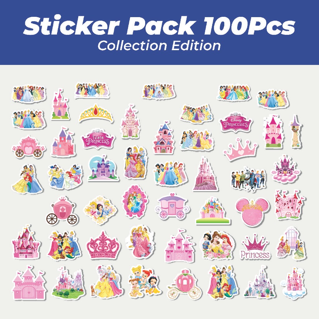 

Hot Stiker Disney Princess Series 3 Lucu Anti Air Stikers Berperekat Waterproof Sticker Decal Buat Motor Helm Buku Journal Koper Casing HP Laptop Botol Minum