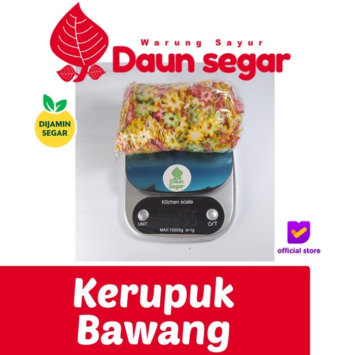 

Kerupuk Bawang Bintang 250gram