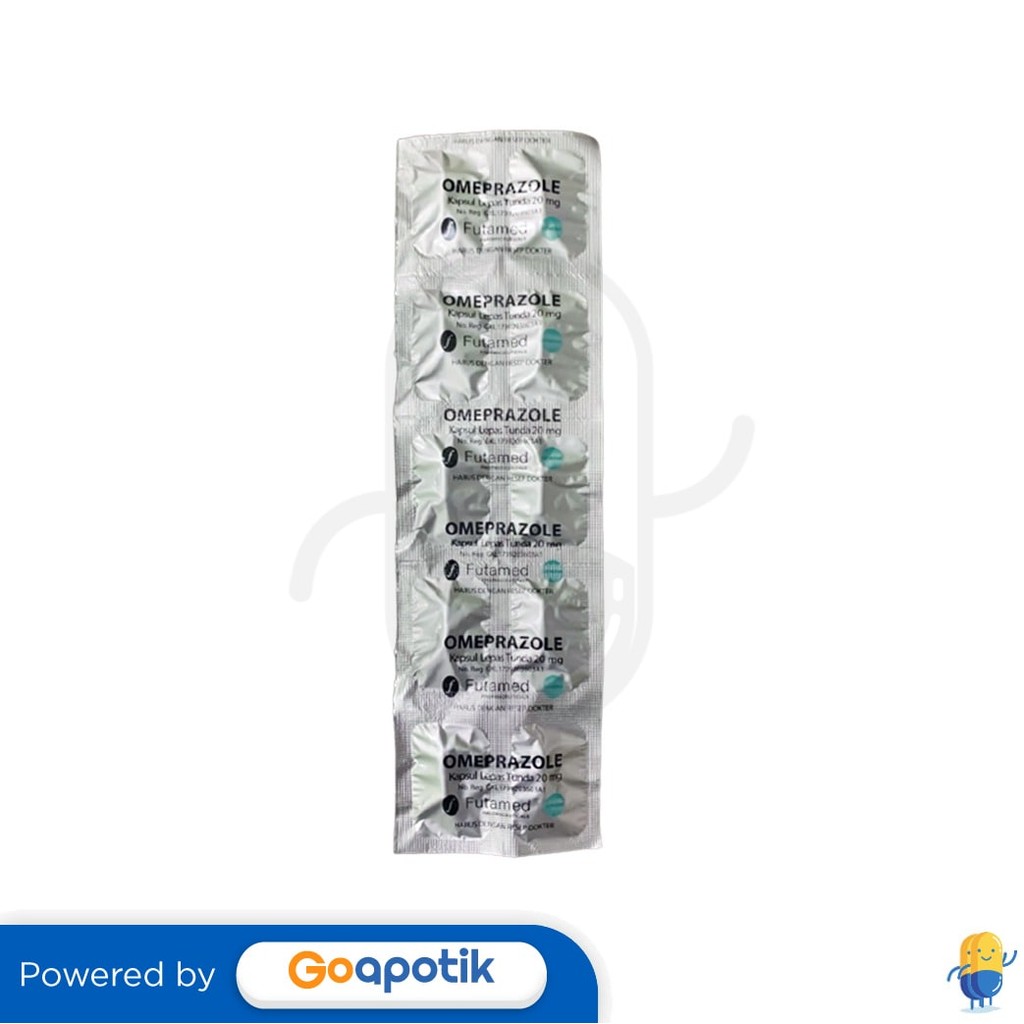 Omeprazole Futamed 20 Mg Strip 10 Kapsul