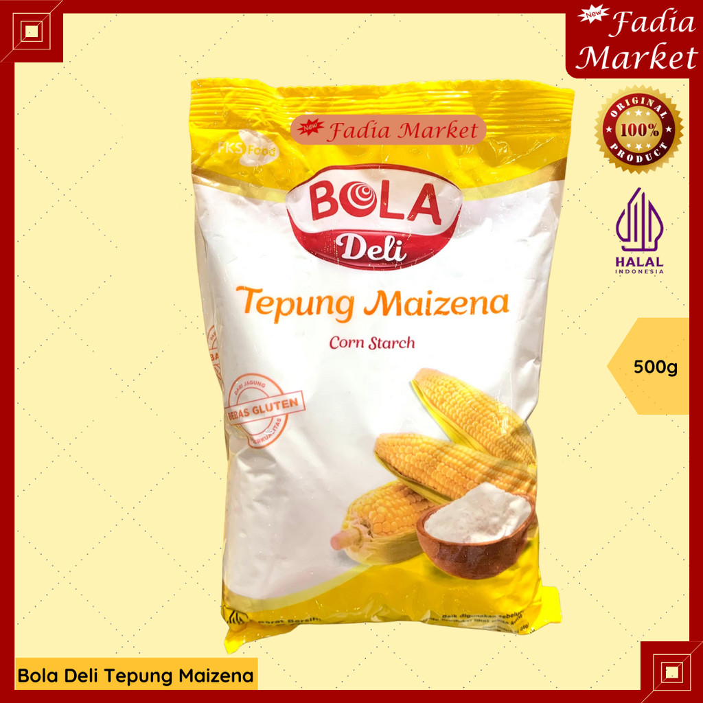 

Bola Deli Tepung Jagung Maizena Corn Starch Bebas Gluten Free 500g
