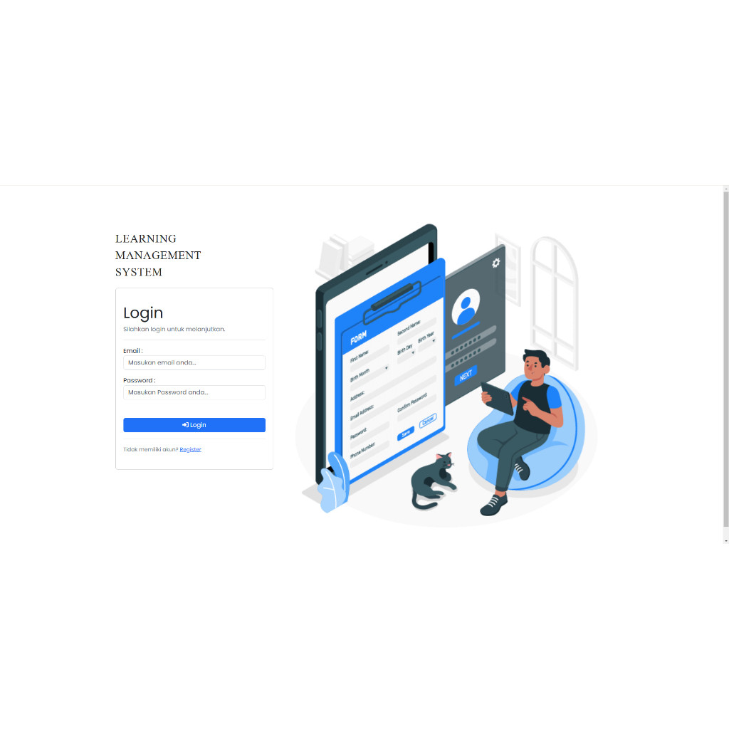 Source Code Aplikasi Web E-Learning & Ujian Online