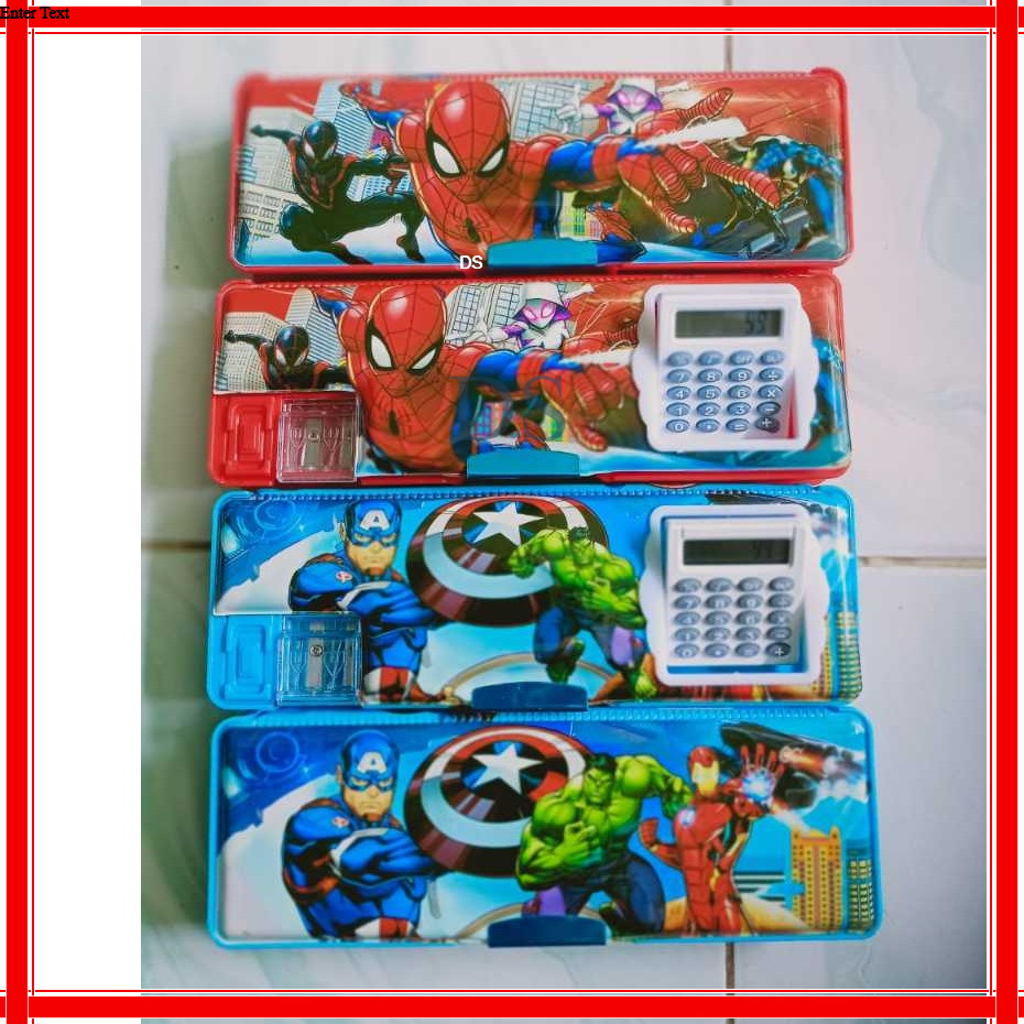 

Kotak Pensil Kalkulator Cowok Model Baru / Kotak Pensil 3D Cowok Stationery