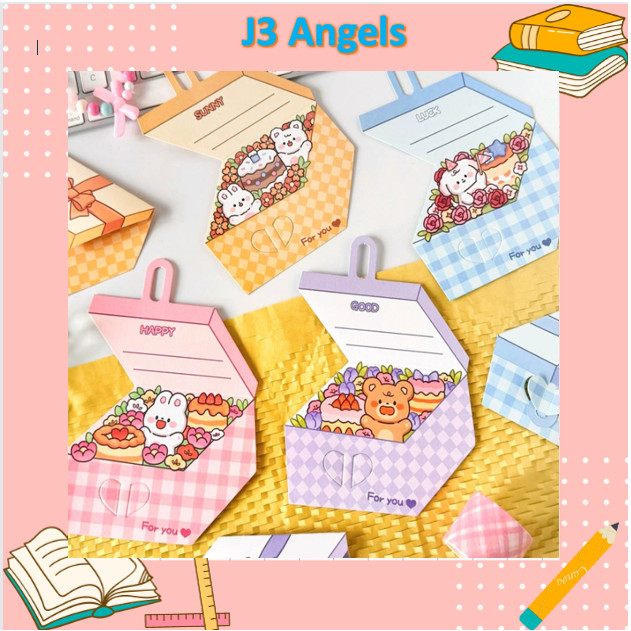 

J3 - Kartu ucapan gift box greeting card 3D lucu Kartu ultah