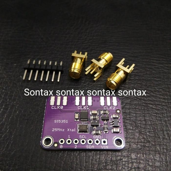 (BACA DESKRIPSI!!) Si5351 8khz 160Mhz generator vfo oscillator dds si 5351 radio ham