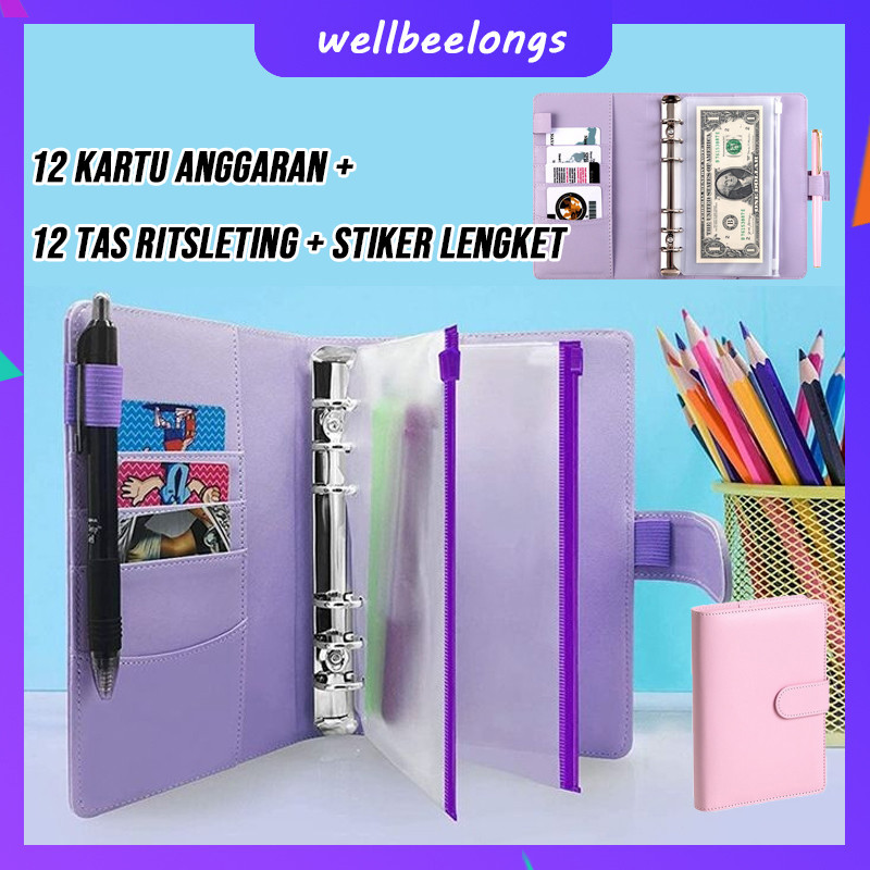 

PAKET NABUNG BINDER A6 Ring Budgeting Planner Nabung Value Pack Murah