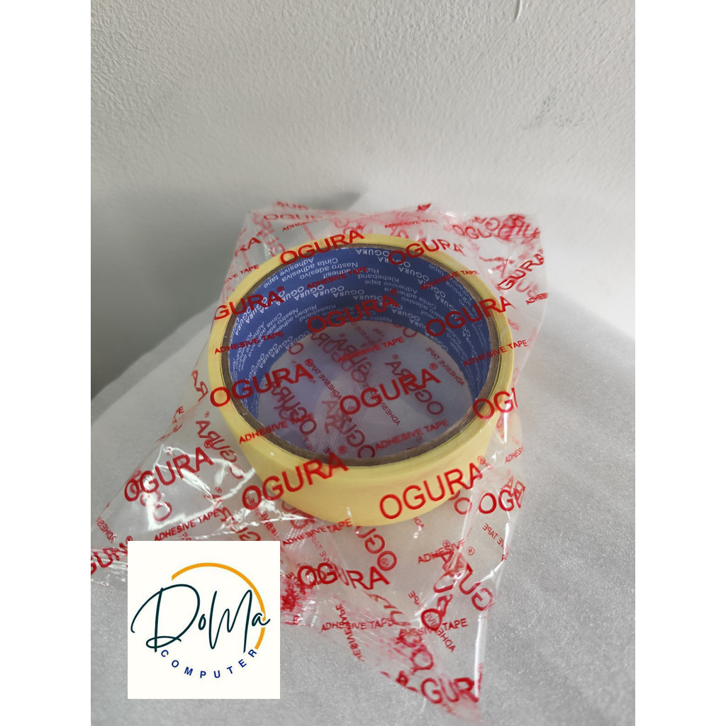 

1 PCS LAKBAN MASKING MSK 2 INCH 21 YARD (40MM x 10M) - LAKBAN KERTAS KUNING