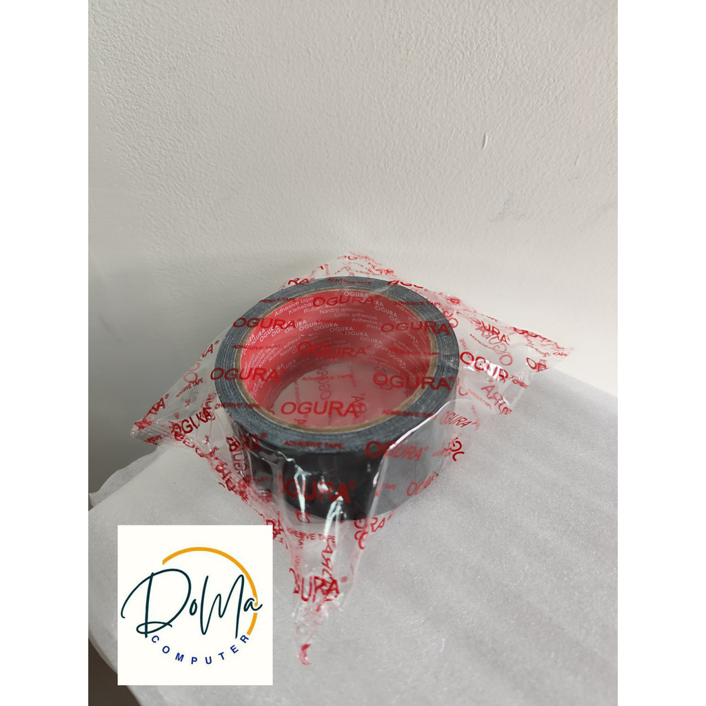 

1 PCS LAKBAN HITAM 2 INCH 12 YARD (45MM x 7M) - OGURA CLOTH BLACK