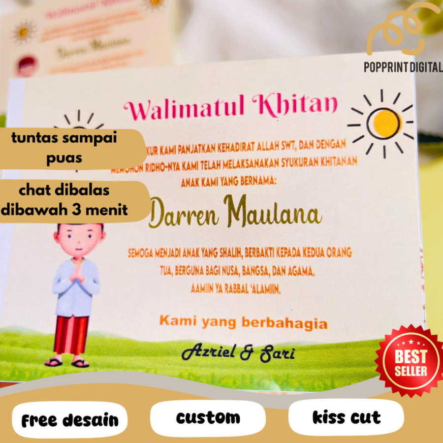 

PpD STIKER SYUKURAN KHITANAN / STIKER KHITANAN NASI BOX / STIKER TASYAKUR KHITANAN / STIKER KHITAN