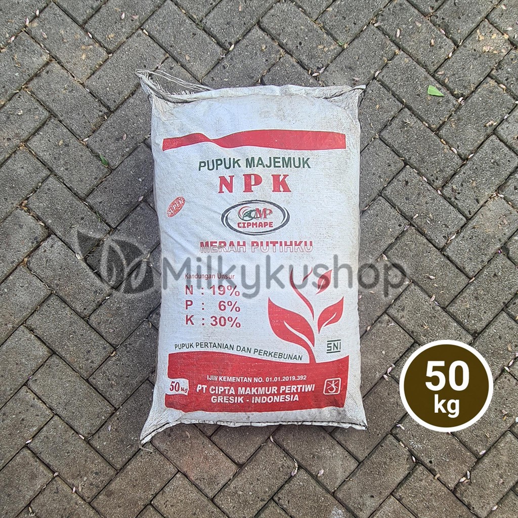 PUPUK CMP CIPMAPE NPK MERAH PUTIHKU ISI 50 KG KP VIA GOSEND GRAB