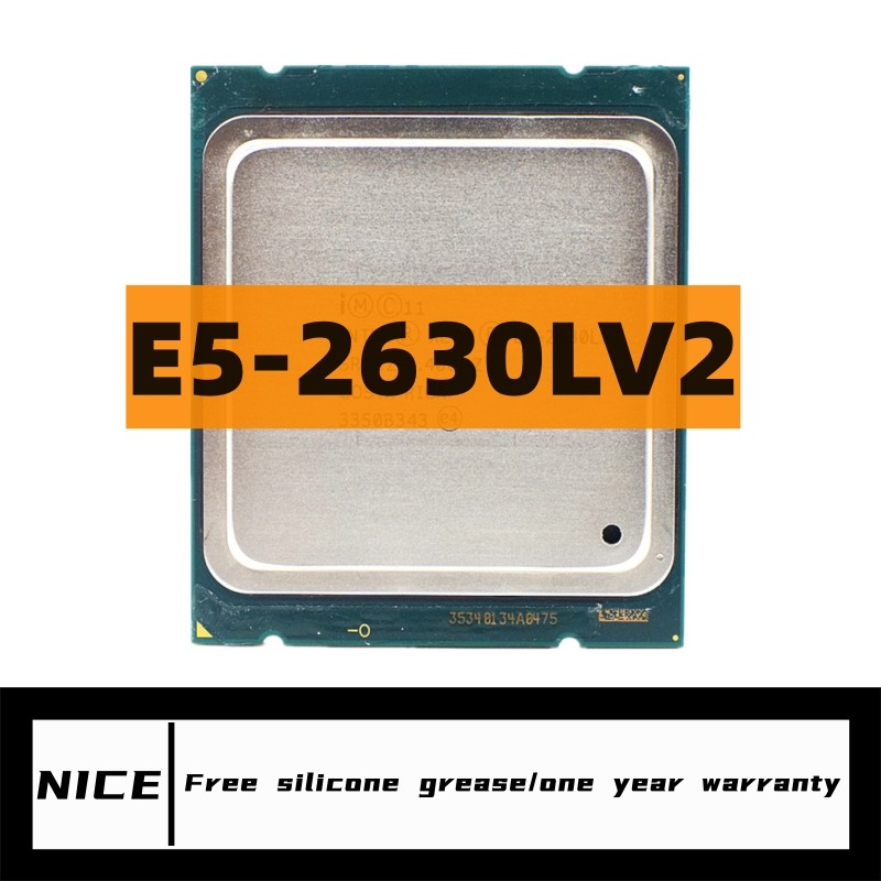 Xeon Processor E5 2630L V2 CPU 2.4GHZ 60W LGA2011 Six Core Server processor e5-2630L V2 E5-2630LV2