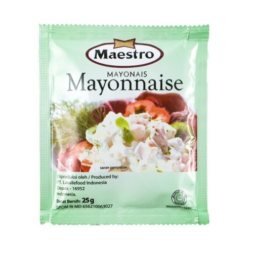 

MAESTRO mayonaise sacheet 25g