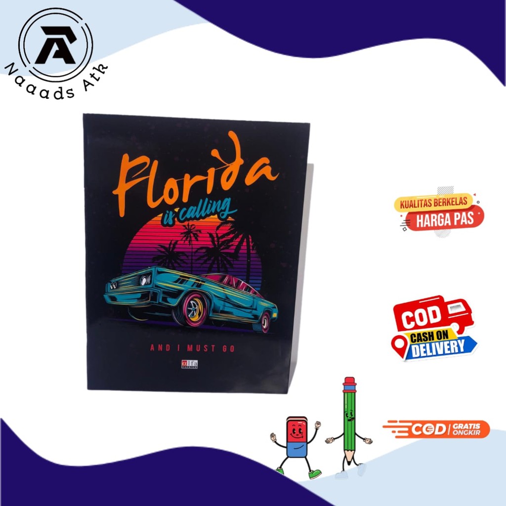 

(1 PACK / 10 BUKU) Buku Tulis Isi 38 lembar ONE HEART