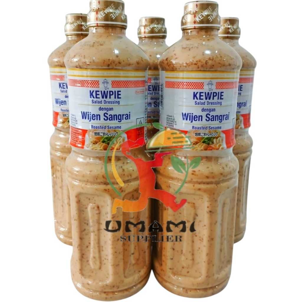 

Kewpie Salad Dressing Roasted Sesame/Wijen Sangrai 1 Liter