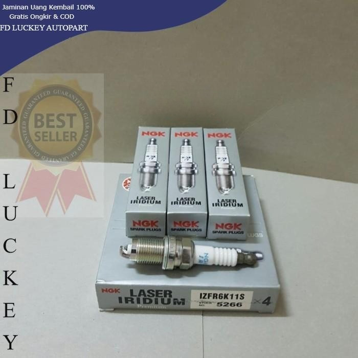 busi honda jazz rs iridium 1 pcs