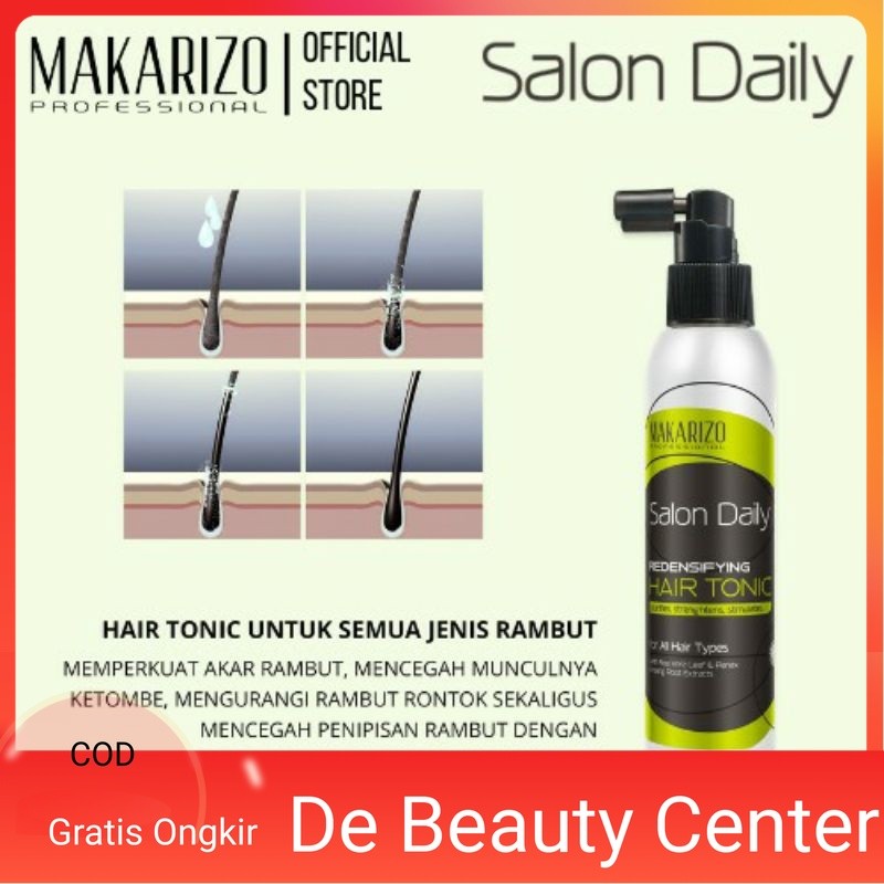 (MAKARIZO)MEDANSTORE/HAIR TONIC MAKARIZO 150ML/HAIR TONIC PENUMBUH RAMBUT/MAKARIZO HAIR TONIC RAMBUT