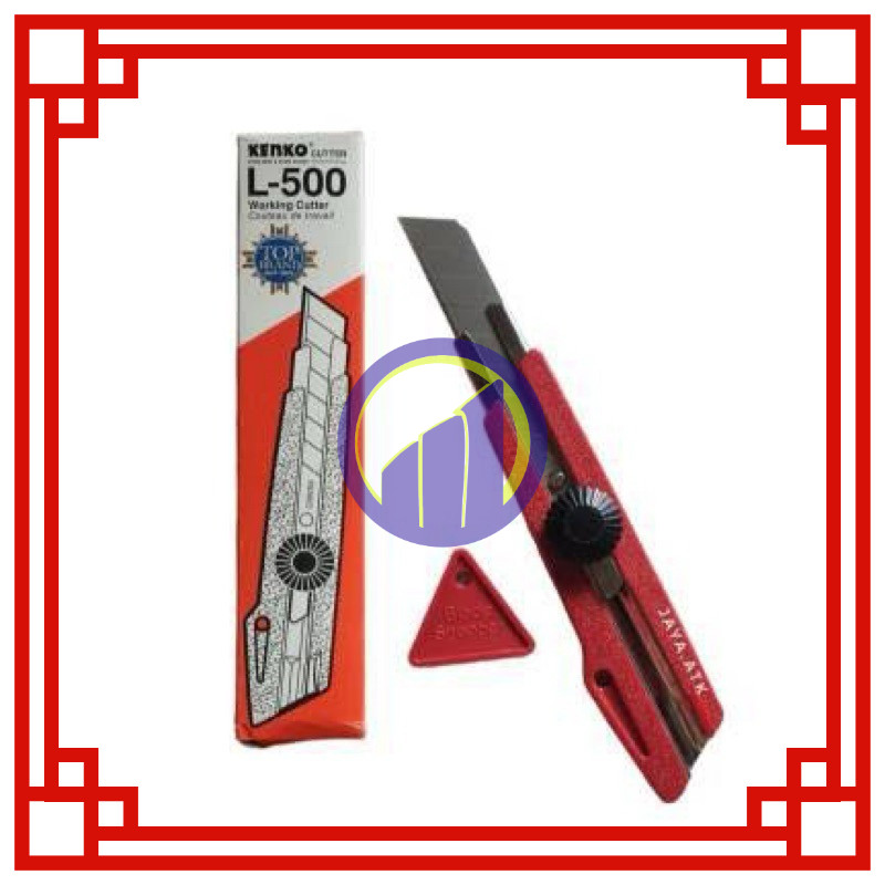 

(LUSIN) Pisau Kater / Cutter L-500 KENKO
