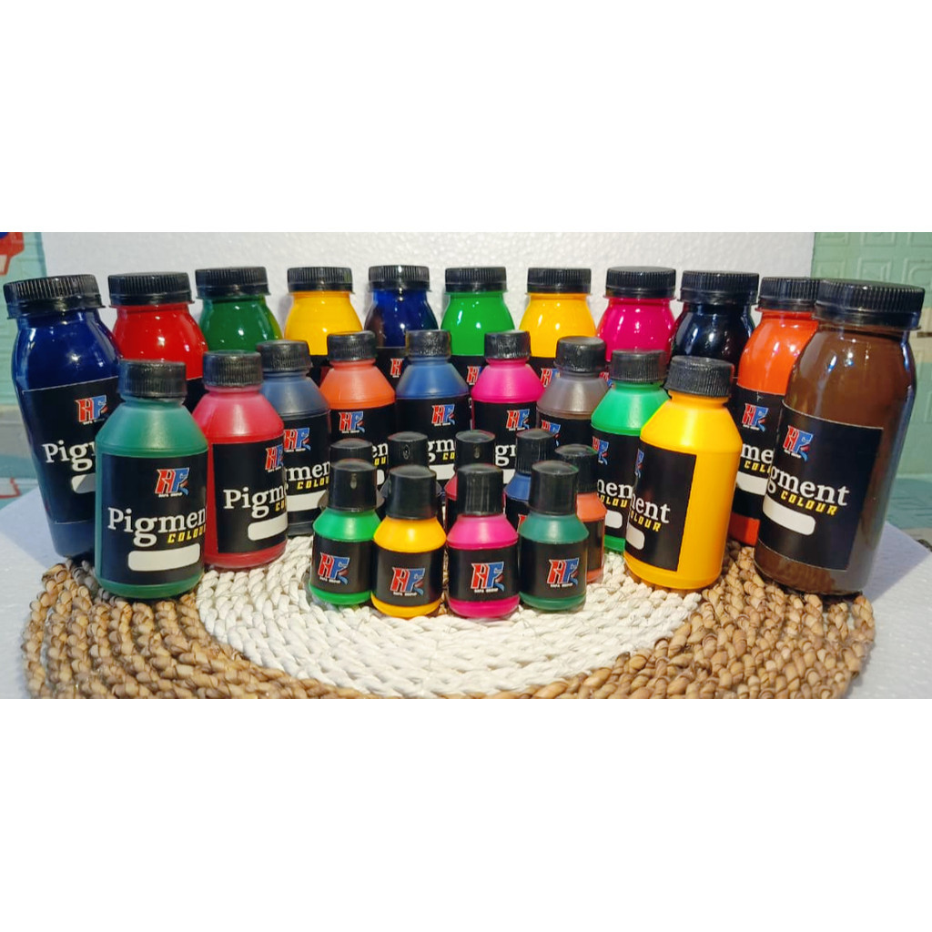 

PIGMEN Water Based MINI 12gr 12 gr Pewarna Cat Tembok Sablon Clay Pigment Color Stabilo Slime Pigment Cat Warna Pewarna Air Cair Cairan Liquid Paint Painting Kerajinan Clay Art Seni Kesenian Perlengkapan Gambar Cat Tembok Lukis Kuteks Hafa Malang